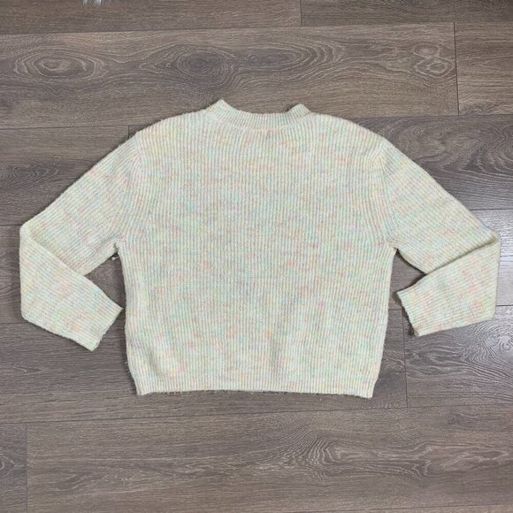 Nordstrom BP Women's Sweater Space Dye Rainbow Multicolor Long Sleeve Size Small - Picture 8 of 8